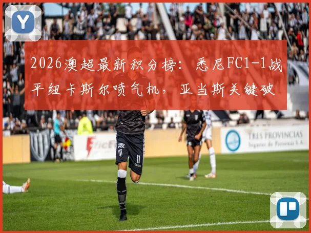2026澳超最新积分榜：悉尼FC1-1战平纽卡斯尔喷气机，亚当斯关键破门解析及两队赛后深度复盘